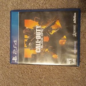 Playstation game call of duty black ops
